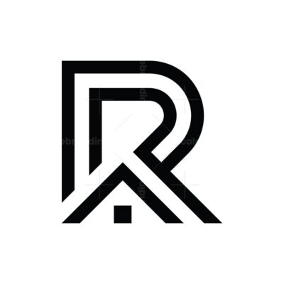 Letter R Roof Logo