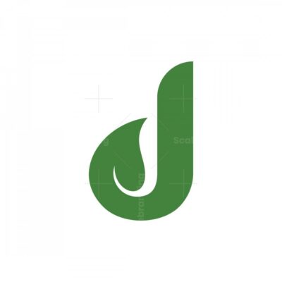 Lettermark J Leaves Logo