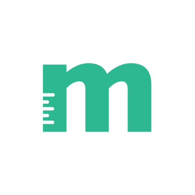 Measurabl Logo Real Company Alphabet Letter M Logo