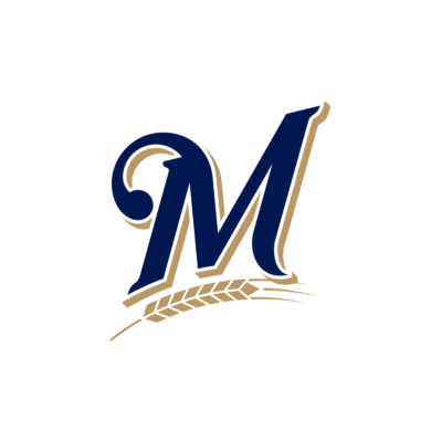 Milwaukee Brewers Logo Alphabet Letter M Logo