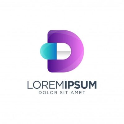 Premium Vector Letter d logo design
