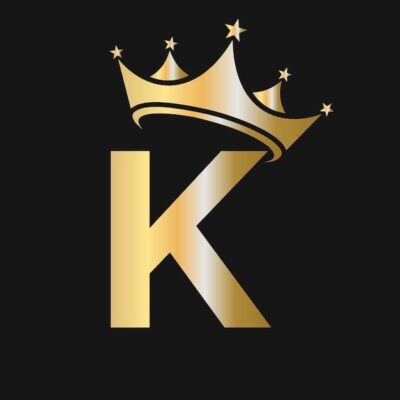 Premium Vector Letter k crown logo crown logo on letter k template for beauty fashion star elegant luxury sign