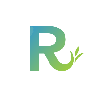 Recology Logo Real Company Alphabet Letter R Logo