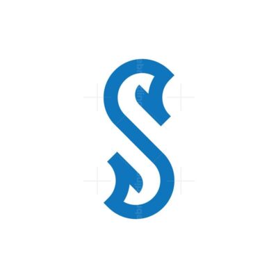 Seahorse Letter S Logo