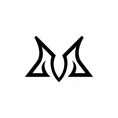 Logo chữ M cách điệu