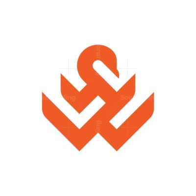 Swan Letter W logo