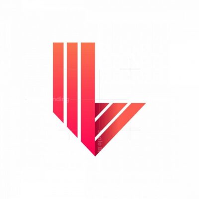 Unique Modern Letter L Wordmark Lettermark Logo