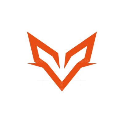 V Fox Lettermark Logo