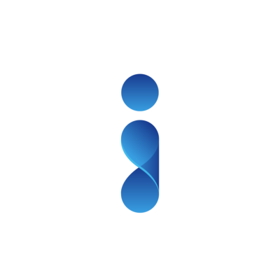 iVengo Logo Real Company Alphabet Letter i Logo