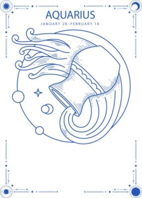 Aquarius Zodiac Sygns Symbol With Sexy Personality Quote T shirt Aquarius zodiac sign