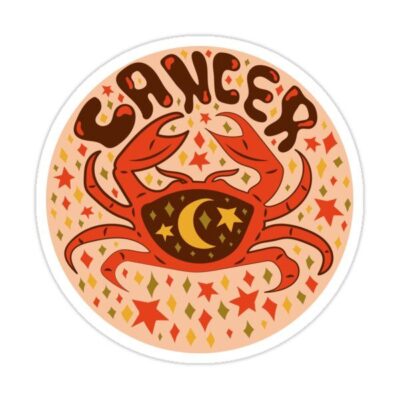 Cancer Sticker by doodlebymeg
