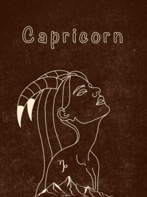 Capricorn Zodiac Art Drawing