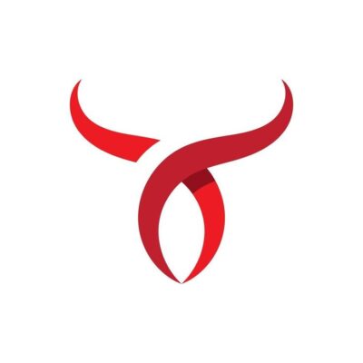 Descargar Ilustracion de icono de vector de plantilla de logotipo de Red Bull Taurus gratis