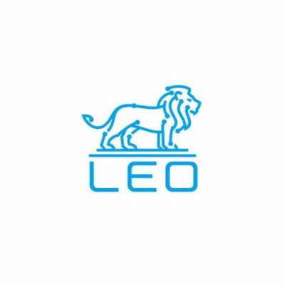 Leo lion constellation logo for a network based animal gene application Logo design contest 1