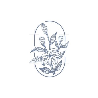 Lily Flower Logo