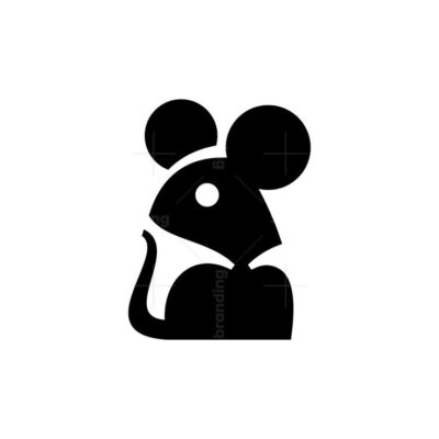 Minimalist Mouse Logo 2