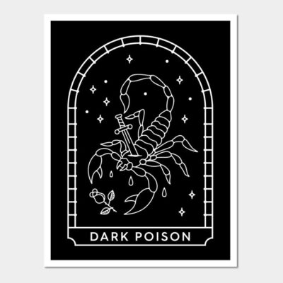 Occult Scorpion Wall And Art Print Scorpion tattoo