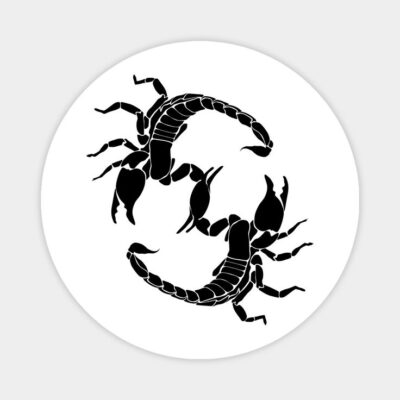 Scorpion Letter S Magnet