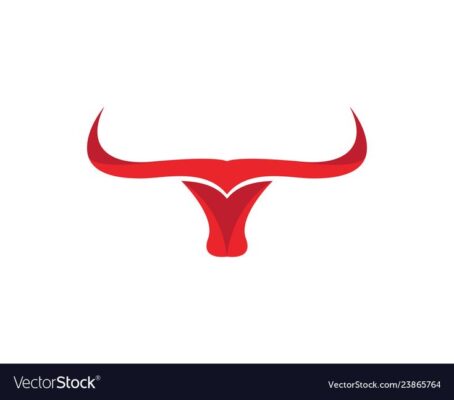 Taurus logo template vector image on VectorStock