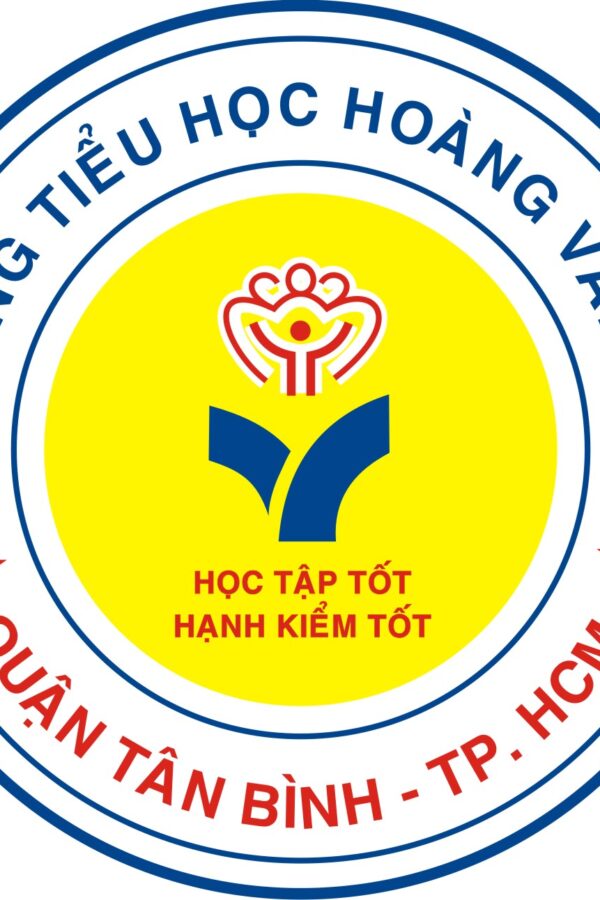 In logo trường tiểu học Hoàng Văn Thụ