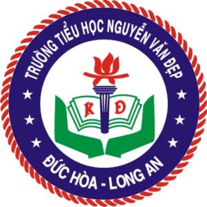 In logo trường tiểu học Nguyễn Văn Đẹp