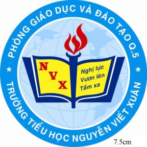 In logo trường tiểu học Nguyễn Viết Xuân