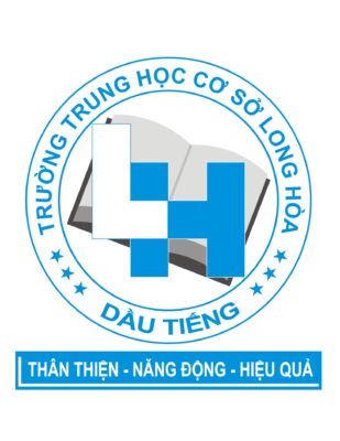 In logo trường trung học cơ sở Long Hòa