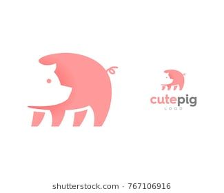 41684 Pig Logo Images Stock Photos 3D objects Vectors Shutterstock 2