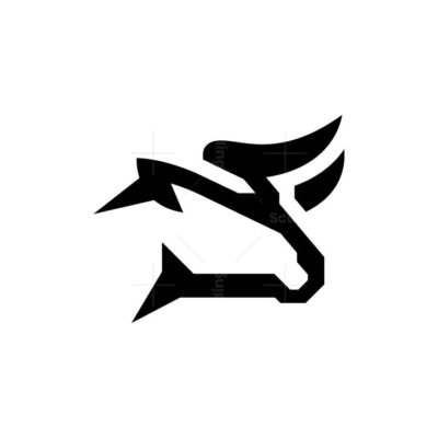 Black Bull Logo Taurus Logo Bull Head Logo Toro Logo