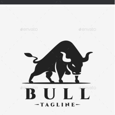 Bull Logo Graphics Designs Templates GraphicRiver