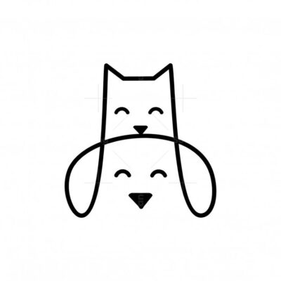 Cat and Dog Logo 1