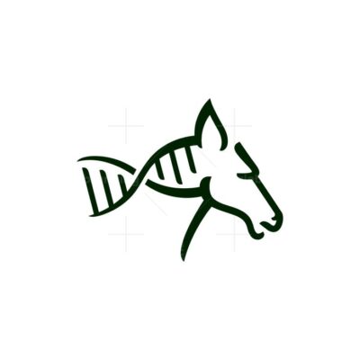 DNA Horse Logo