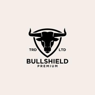 Download Bull head logo icon vector template design for free 2