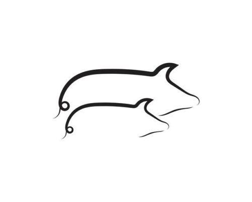 Download Pig head logo animal for free