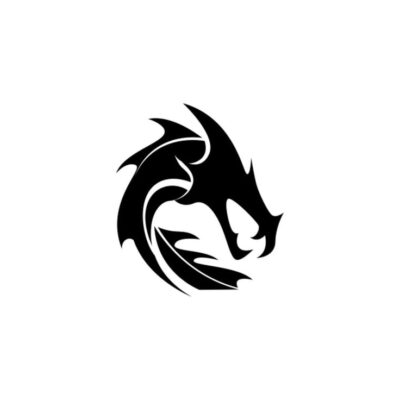 Dragon Logo Silhouette PNG Images Dragon Logo Vector Illustration Dragon Drawing Logo Drawing Dragon Sketch PNG Image For Free Download