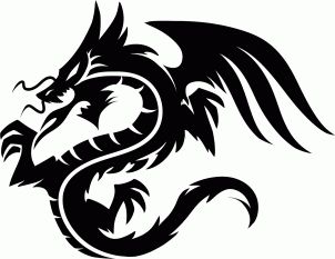 How To Draw A Dragon Tribal Tribal Dragon Tattoo Step by Step Drawing Guide by Dawn