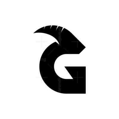 Letter G Goat Logo