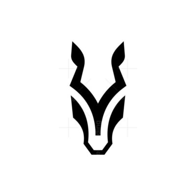 Modern Horse Head Logo 1