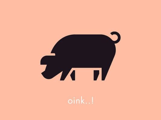 Pig Icon Design