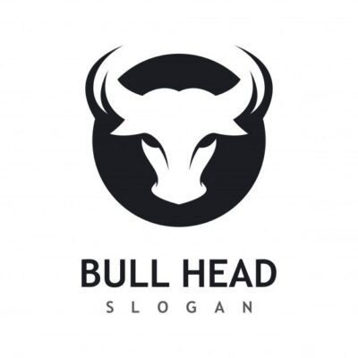 Premium Vector Bull head logo icon