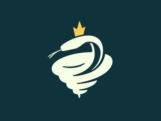 Royal snake logo