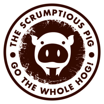 The Scrumptious Pig Logo Design