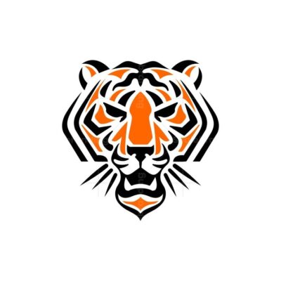 Tiger Head Logo 4