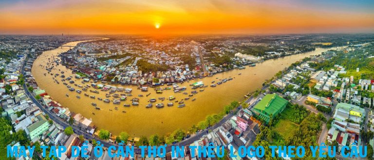 May tạp dề ở Cần Thơ in thêu Logo theo yêu cầu