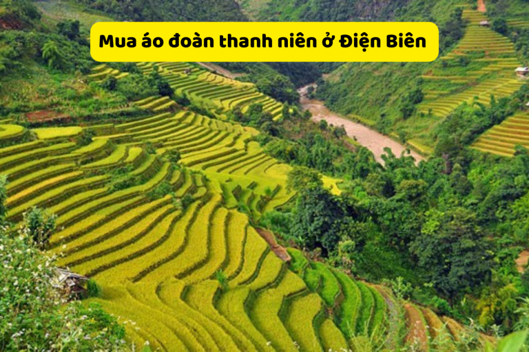 Mua áo đoàn thanh niên ở Điện Biên