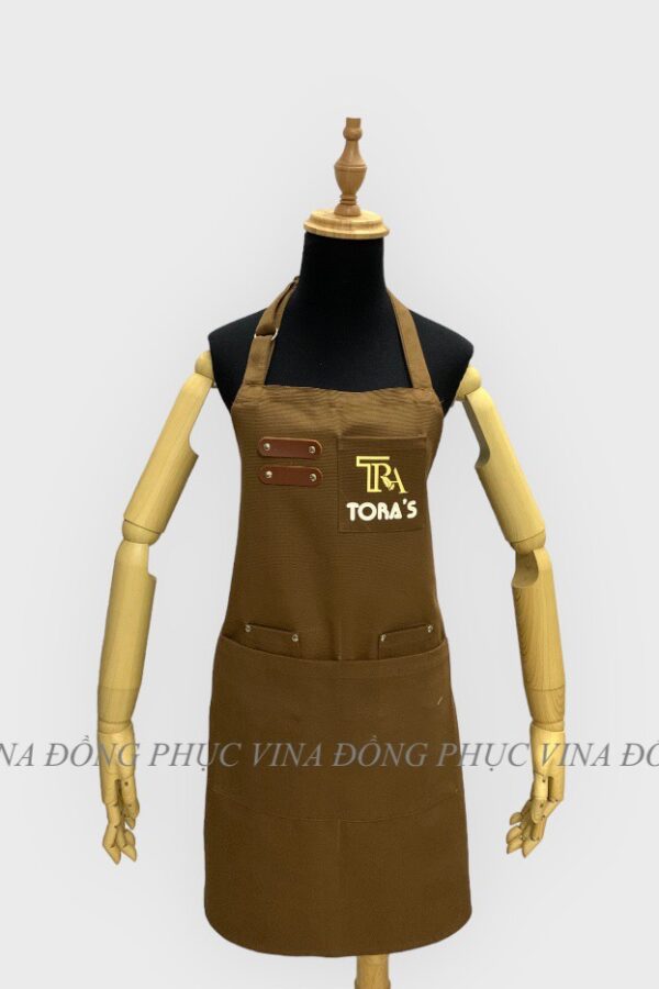 Tạp dề màu nâu Tora