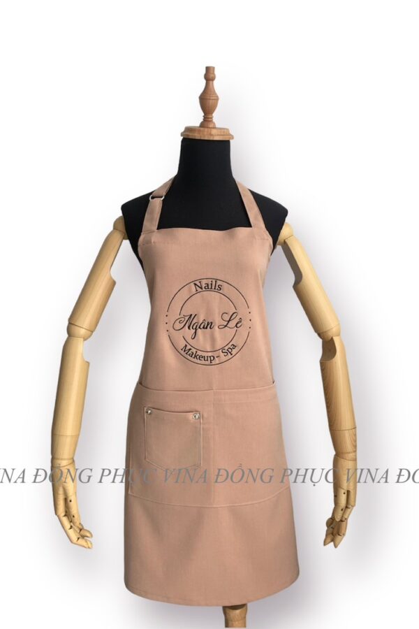 Tạp dề đồng phục amuf be Ngân Lê