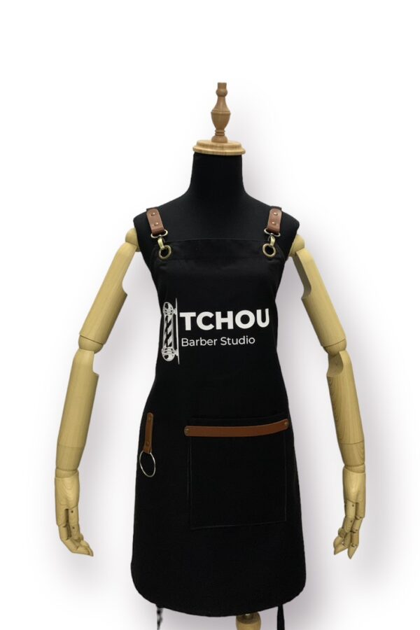 Tạp dề đồng phục màu đen Tchou