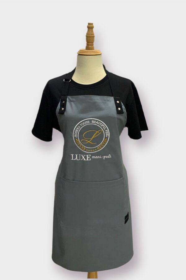 Mẫu tạp dề màu xám làm đồng phục đẹp cao cấp 30 Tạp dề đồng phục màu xám Luxe