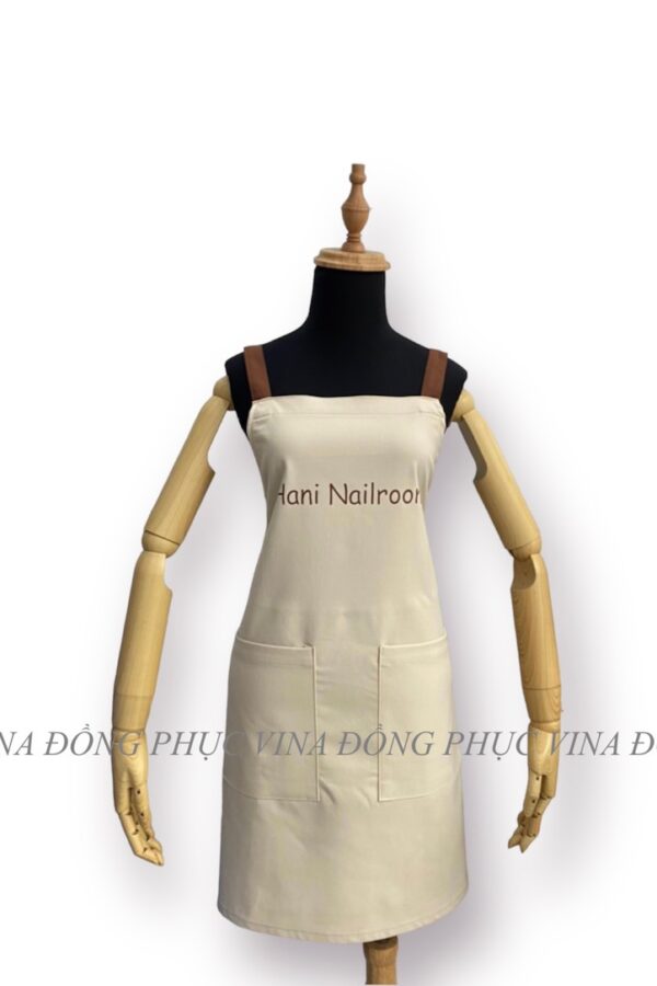 Tạp dề màu be đẹp Hani